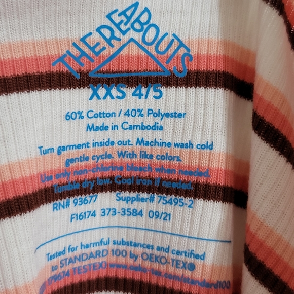 Thereabouts Stripes Girl's Pullover Longsleeve - Picture 6 of 7